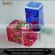 China custom printing logo acrylic hollow candy gift box