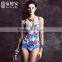 Balneaire One Set Free Shipping Digital Print Sexy Women's Swimming Suit