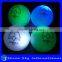 High Rebounce Super Bright Led Golf Ball For Night Time Golf Training