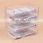 Acrylic document rack file organizer rack bank notes organizer shelf