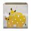 Stylish Peacock Storage Box,Fabric Foldable Box With Felt Embroidered