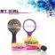 MY GIRL new personalize hair brush hot sale professional hair brush with mirror