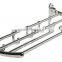 Zinc alloy +stainless steel towel racks and towel shelf