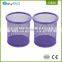 EasyPAG 2 Pcs 3.5 inch Round Metal Mesh Steel Pen Pencil Holder