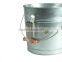 Metal multipurpose decorative ice bucket or beach pail