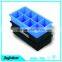 whiskey square silicone ice cube tray set-each mold makes 8 large 2 inch cubes the perfect size for any glass