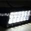 4D led light bar 7 inch 36W offroad ip68 high waterproof plastic boat led light bar