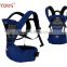 Made in China Export to Europe and America Top Quality Organic Cotton Infants Baby Hipseat Carrier Backpack Sling