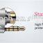 Original huwaei honor AM175 Dynamic Balanced Armature Dual Unit Support Hands free Talking Ring Iron headphones