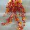 silk leaves autumn wall decoration