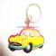 soft pvc car shape keychain