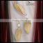 Chameleon Stainless Steel Leaves Necklace Jewelry for Women