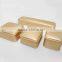 Superior Customize PU Jewelry Boxes Golden Ring Box