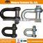 European Straight Dee Shackle Forged Rigging Fastener