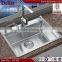 Handmade Square Kitchen Sink High Quality_Sinlg Stainless Steel Kitchen Sink_Cheap Kitchen Sink 600*430mm