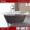 Sanitary Ware Bathtub Price, Claw Foot Coffee Color Bathtub Indoor Bath Tub, Acylic Royal Bathtub
