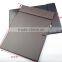 A4 leather clipboard /a4 pu leather folding magnetic clipboard