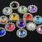 fashion newest acrylic rhinestone fancy rainbow colour acrylic sew rhinestone for dresses