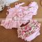 girls baby clothing infant toddler kids children ruffled swing top bloomer sets swing dress back outfits infant girl clothes