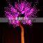 Led sakura light tree purple