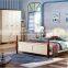 2016 mediterranean style solid wood bed with 1.5m and 1.8m