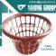 YXW805 ROUND LAUNDRY BASKET,PLASTIC ROUND BASKET