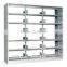 Brand new metal book shelf for school library