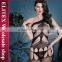 Wholesale Black Crochet Seductive Women Lingerie Body Stocking Japanese Stocking