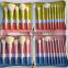 New 14pcs pro gradient color makeup brush set VDL rainbow cosmetic brushes