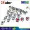 Daier Export 22mm Illuminated Pushbutton Switch, Anti Vandal Push Button Switch, Stainless Steel Pushbutton Switch waterproof