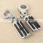 32mm 1 1/4" Engine Guard Foot peg Kit For Softail Dyna Fatboy Sportster