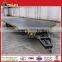 Two axles rear tipping dump mini trailers transport cargo drawbar semi trailer for sale