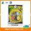 Plastic flashing spinning top toy with light for child