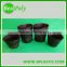 cheap price black plastic nursery pots flexible soft pot