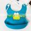 Bacteria Resistant Soft Silicone Baby Bibs
