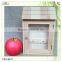 house shaped clear window wood key storage box