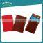 Toprank Promotional Smart Pocket Rfid Blocking Sleeve Card Protector Leather PU Slim Credit Card Holder