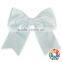 Royal Blue Ribbon Hair Bow 13 Color Choices, Snap Clip, Non Slip Grip, Newborn Hairbow