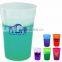 plastic color changing beer cup