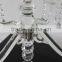 Jingyage crystal candelabra wedding centerpieces glass candelabra wedding