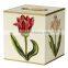 Tissue Box Cover Square Wood Bathroom Accessories Dispenser wooden tissure box Holder Blue Floral CN