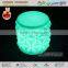 comfortable pineapple shape plastic chair led light up pineapple low stool
