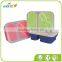 The Three Compartment Eco Silicone Collapsible Lunch Box