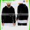 wholesale custom velour hoodies zipper up men black xxxxl hoodies