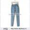 Classic High-Waist Slim Style New High Quality Fashion Casual Women Denim Jeans