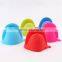 Wholesale 8.5*11cm Silicone Oven Mitts Cheap Good Quality Silicone Oven Mitts Gloves-for Cooking Baking BBQ