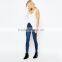 new pattern custom printed latest design jeans pent for women