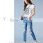 2016 New Fashion Brand Women Slim Jeans Blue Jeans Female Stretch Jeans Female