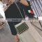 Zm50298b New Style Single Shoulder Lady Chain Bag Fashion Pure Color Small Women Bags