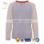 Korean Sweater Knitting Pattern Women Fashion Pullover With Zipper